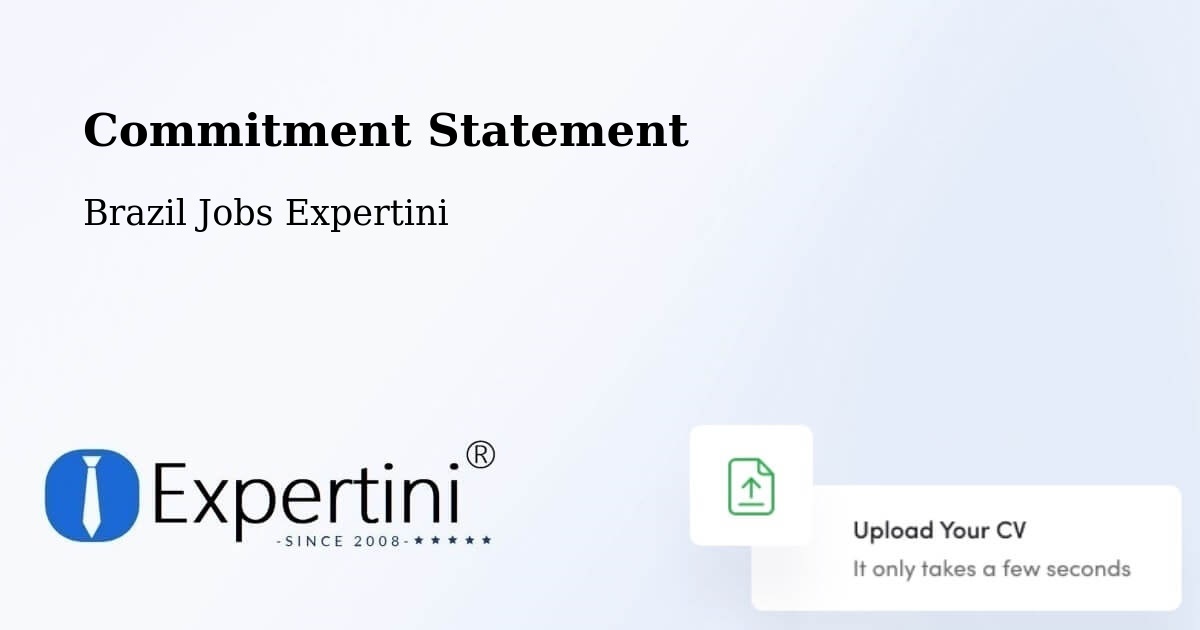 Corporate Commitment – Palmeirante - Brazil Jobs Expertini